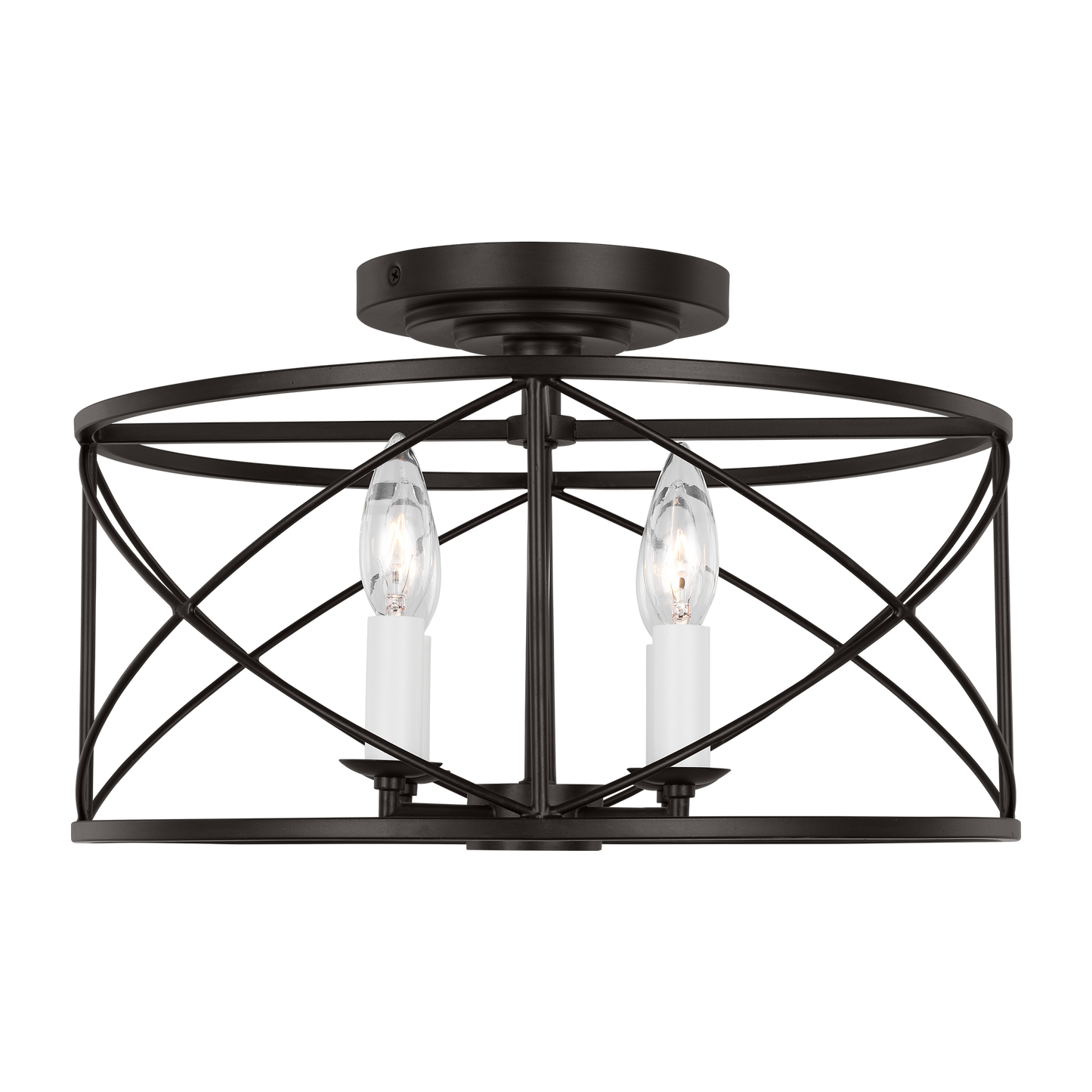 Beatrix Medium Semi-Flush Mount