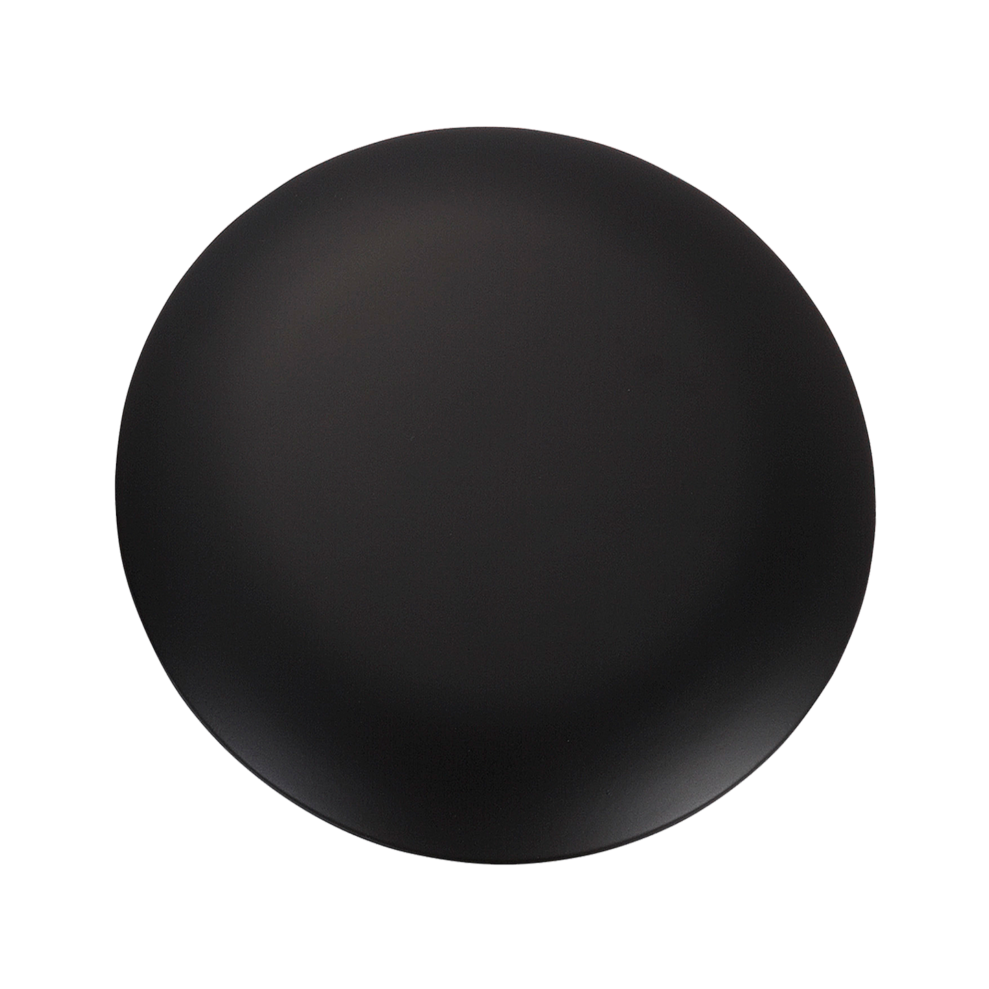 Plaque d'obturation Discus noire