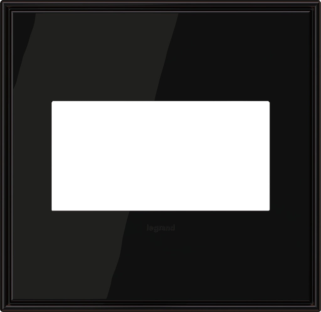 Adorne Two-Gang Screwless Wall Plate