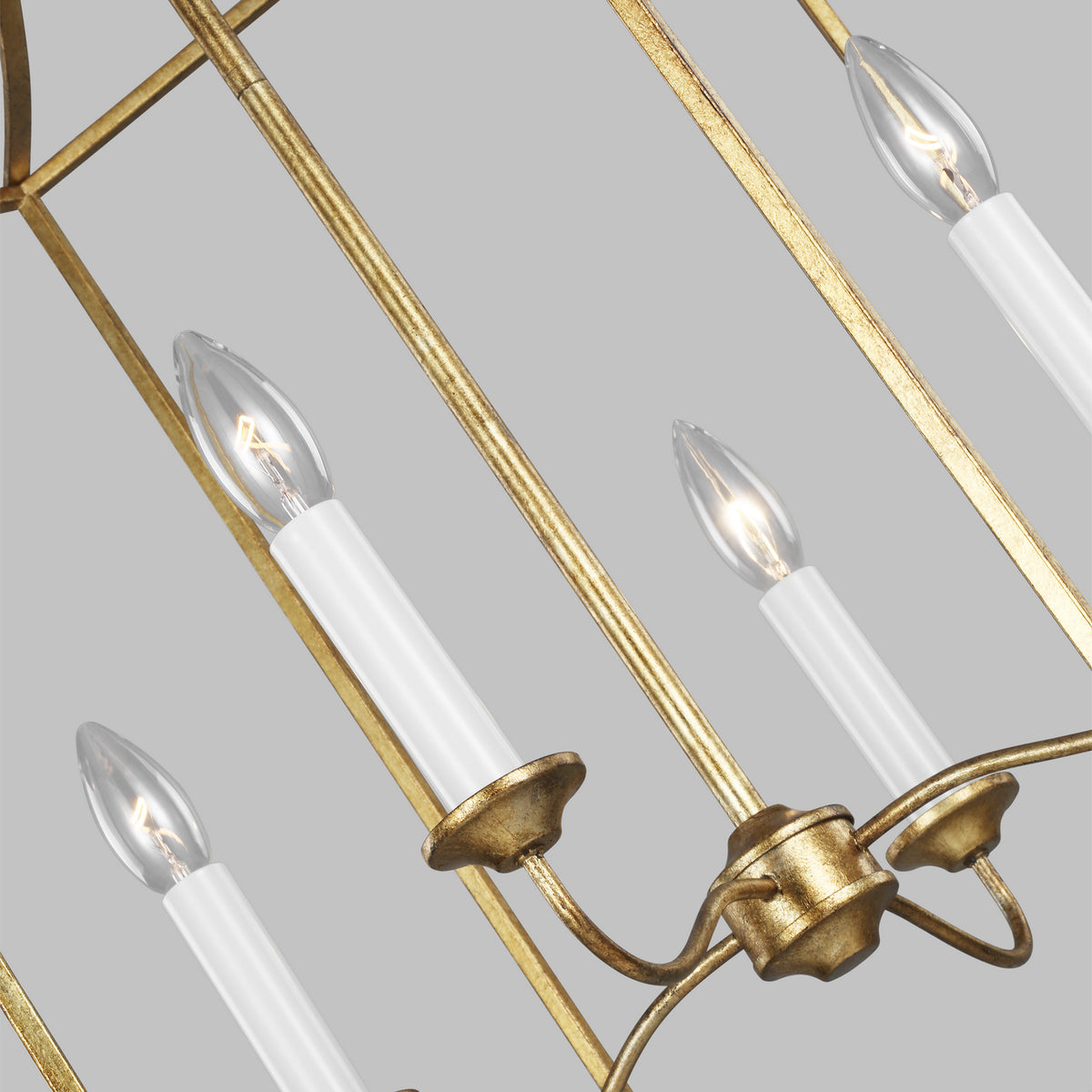 Bantry House Four Light Pendant in Antique Gild