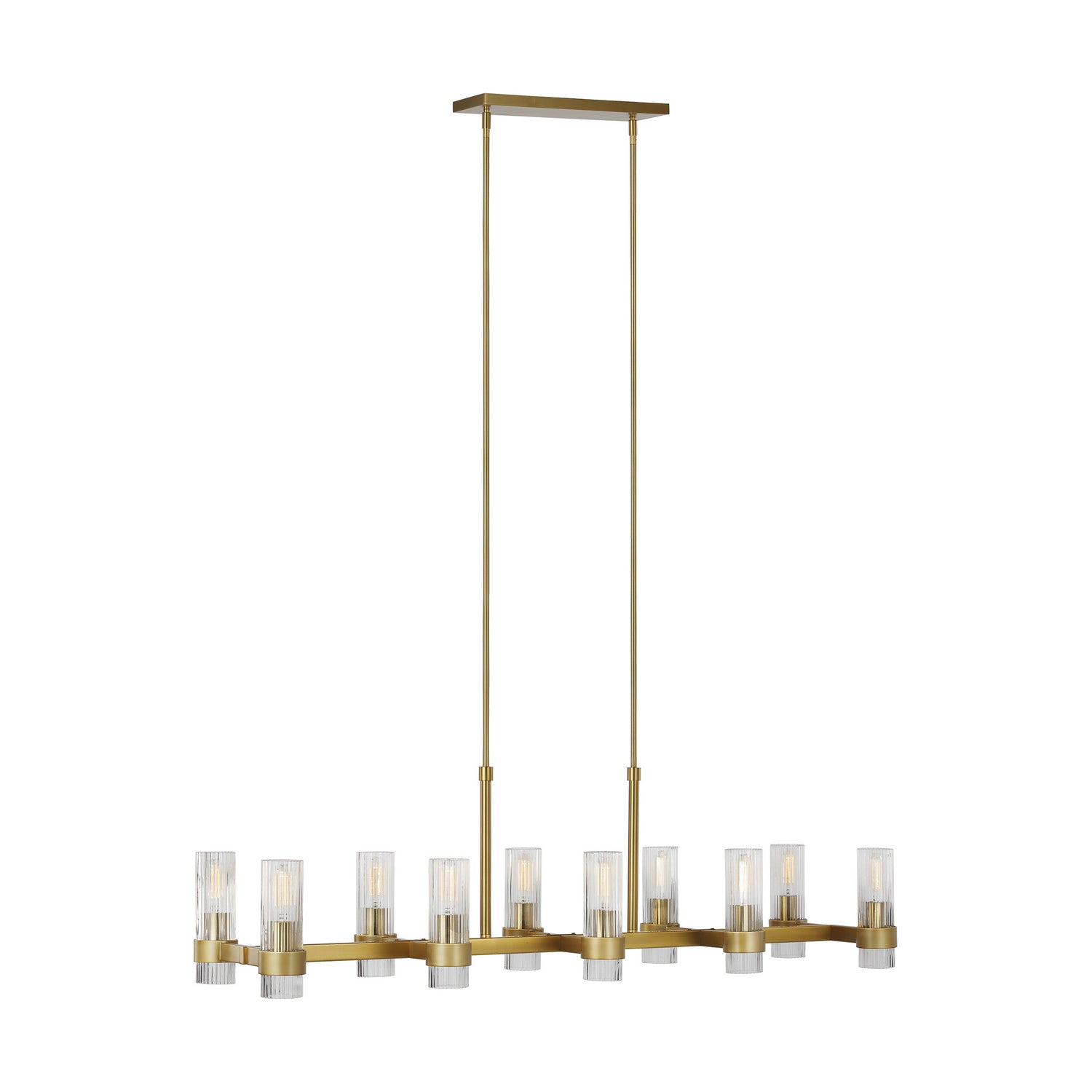Lustre Genève à dix lumières