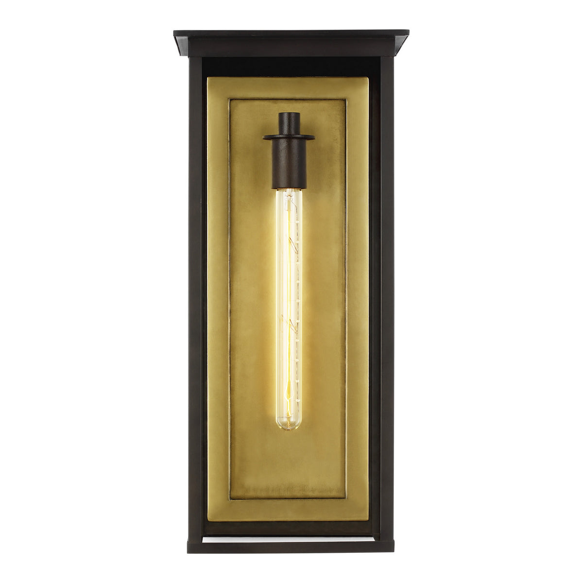 Freeport One Light Outdoor Wall Lantern in Heritage Copper