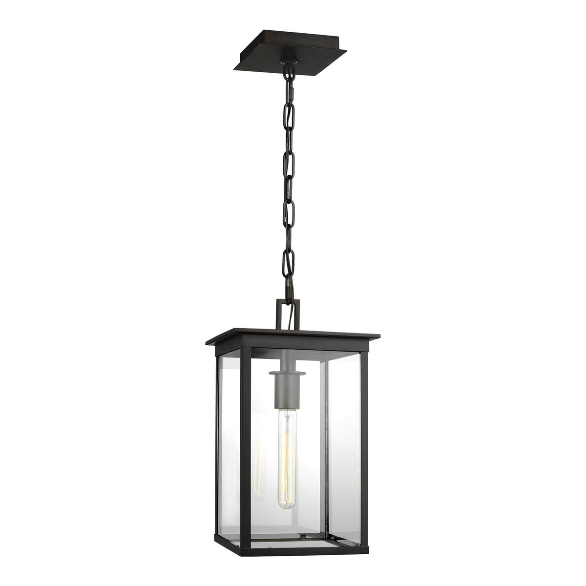Freeport One Light Outdoor Pendant in Heritage Copper
