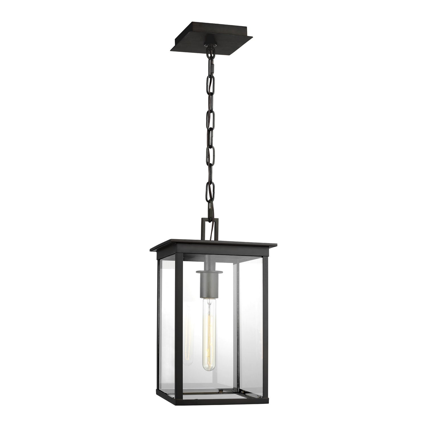 Freeport One Light Outdoor Pendant in Heritage Copper