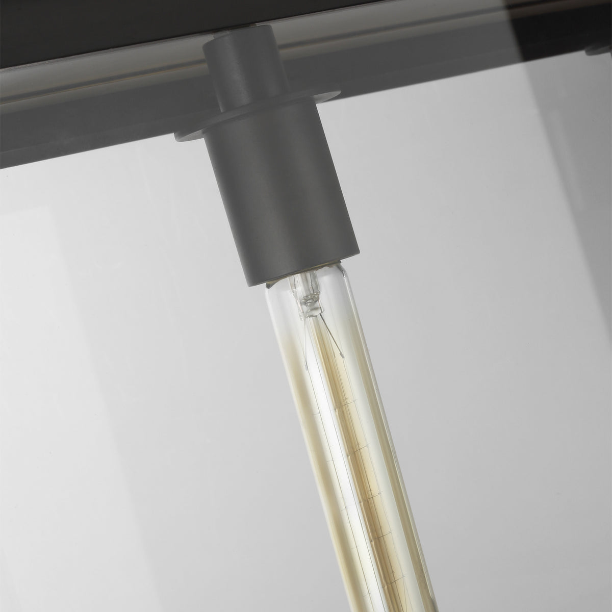 Lustre linéaire d'extérieur à quatre lumières Freeport en cuivre Heritage