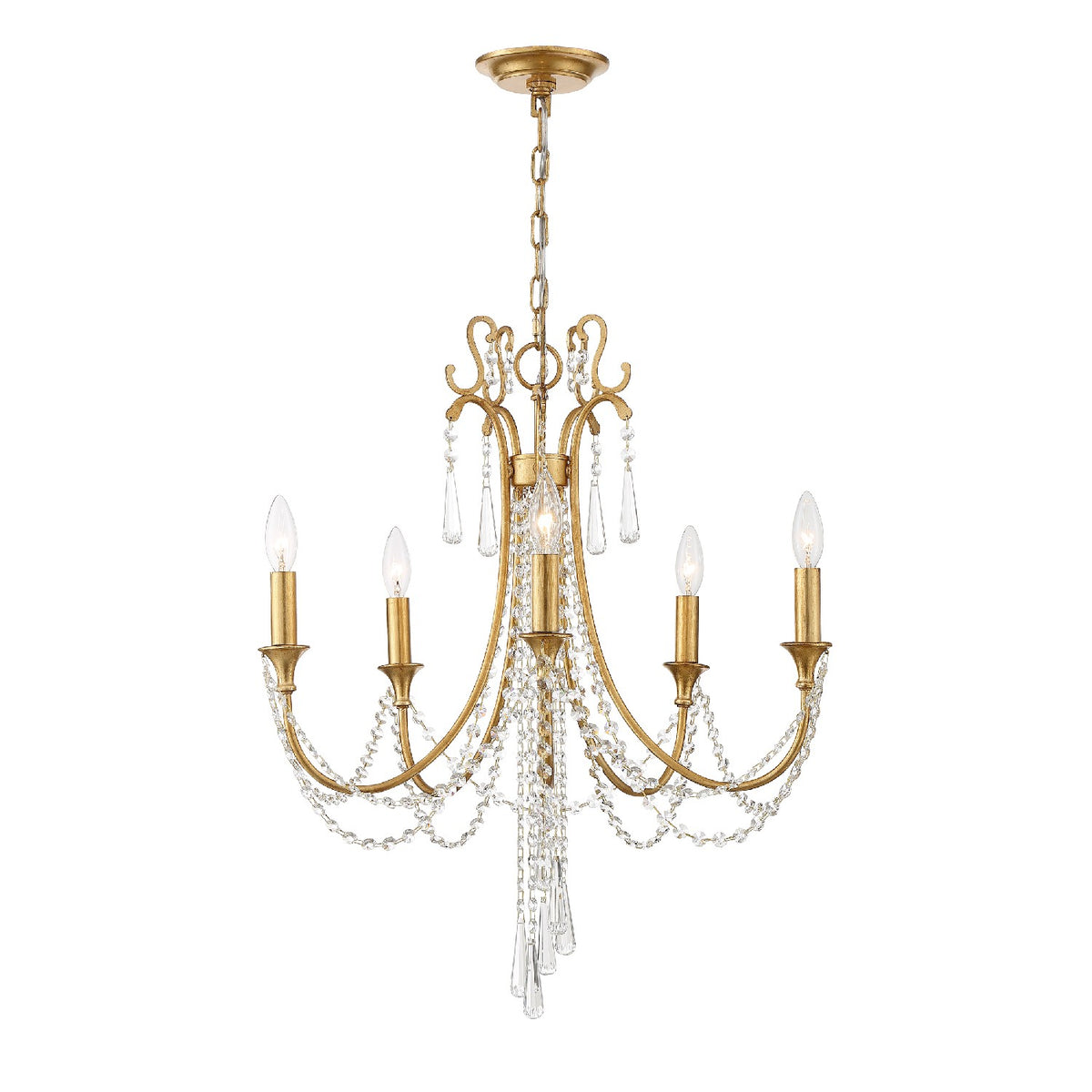 Arcadia Five Light Chandelier