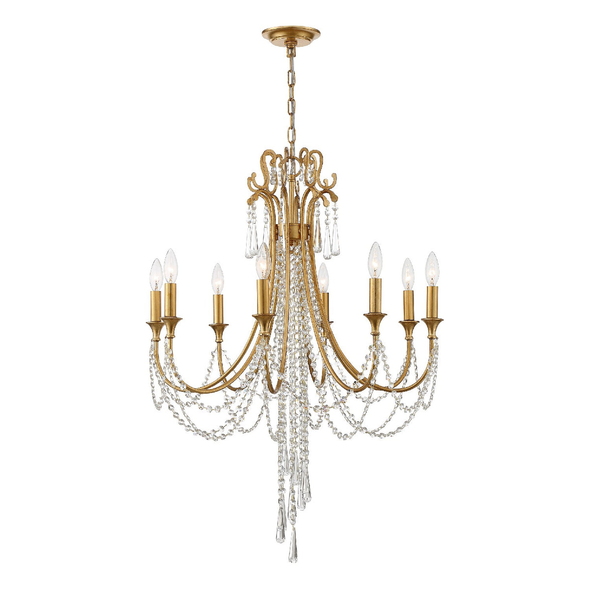 Arcadia Eight Light Chandelier