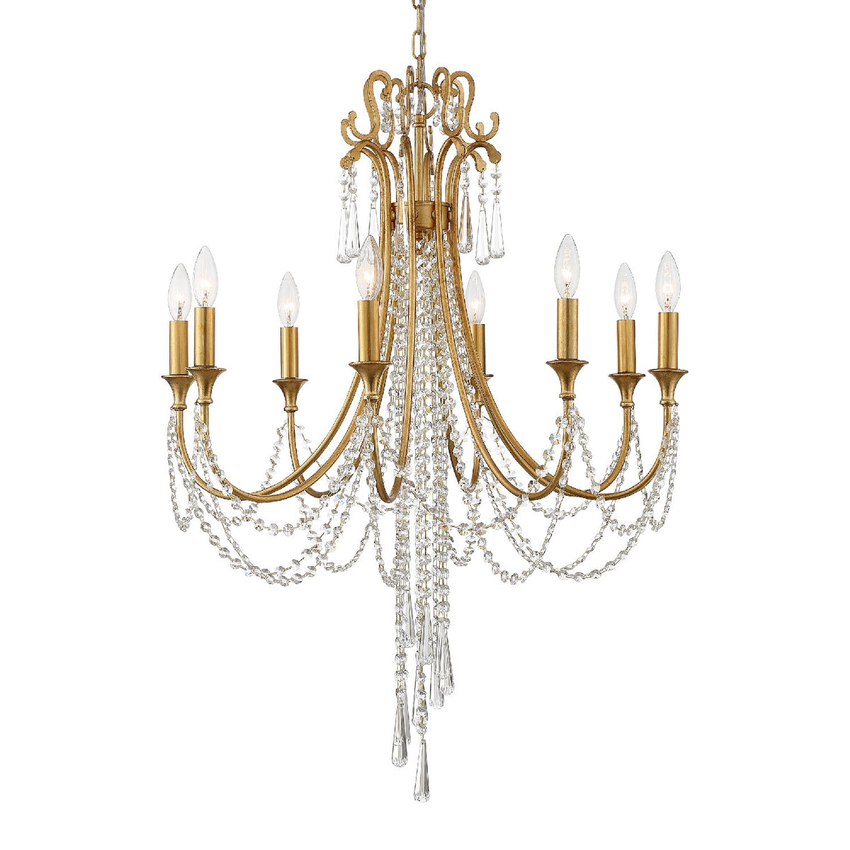 Arcadia Eight Light Chandelier