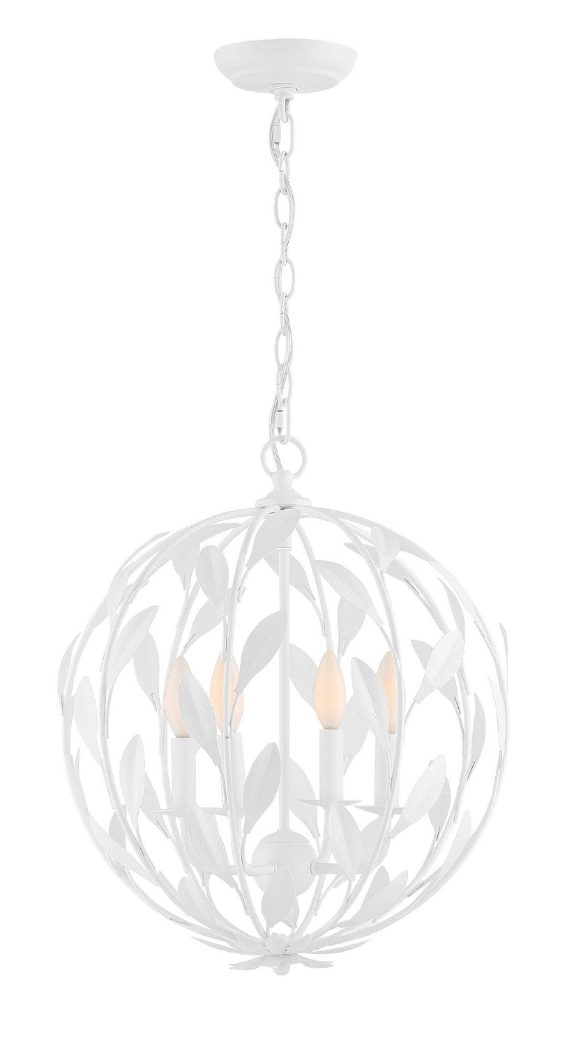 Broche Four Light Chandelier