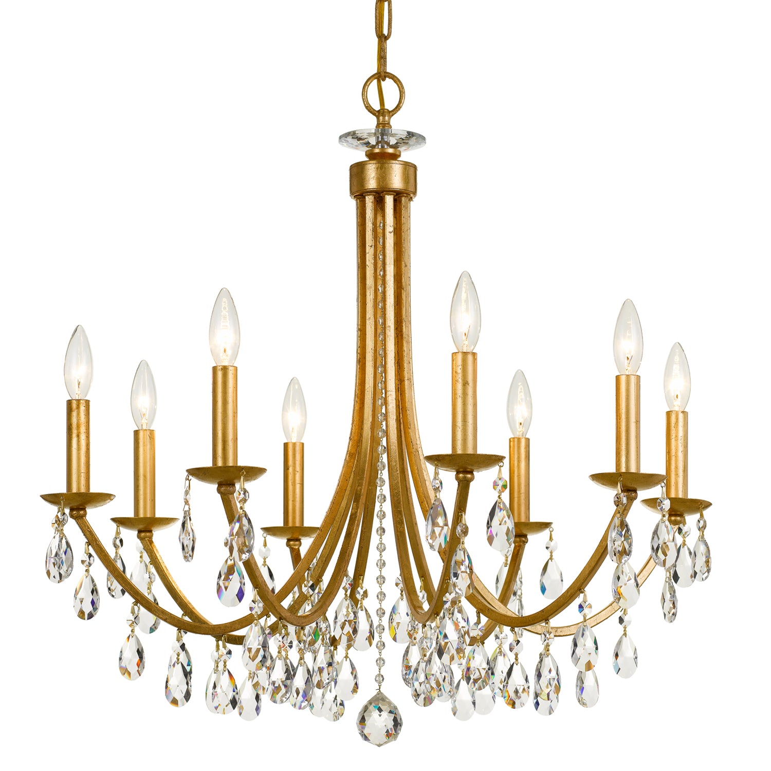 Bridgehampton Eight Light Chandelier