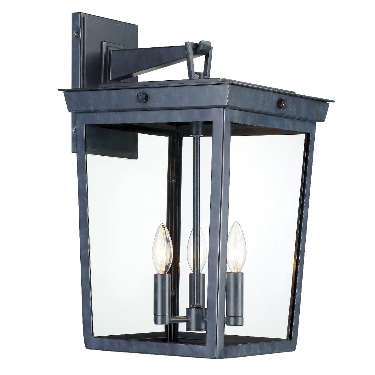 Belmont Three Light Outdoor Wall Sconce