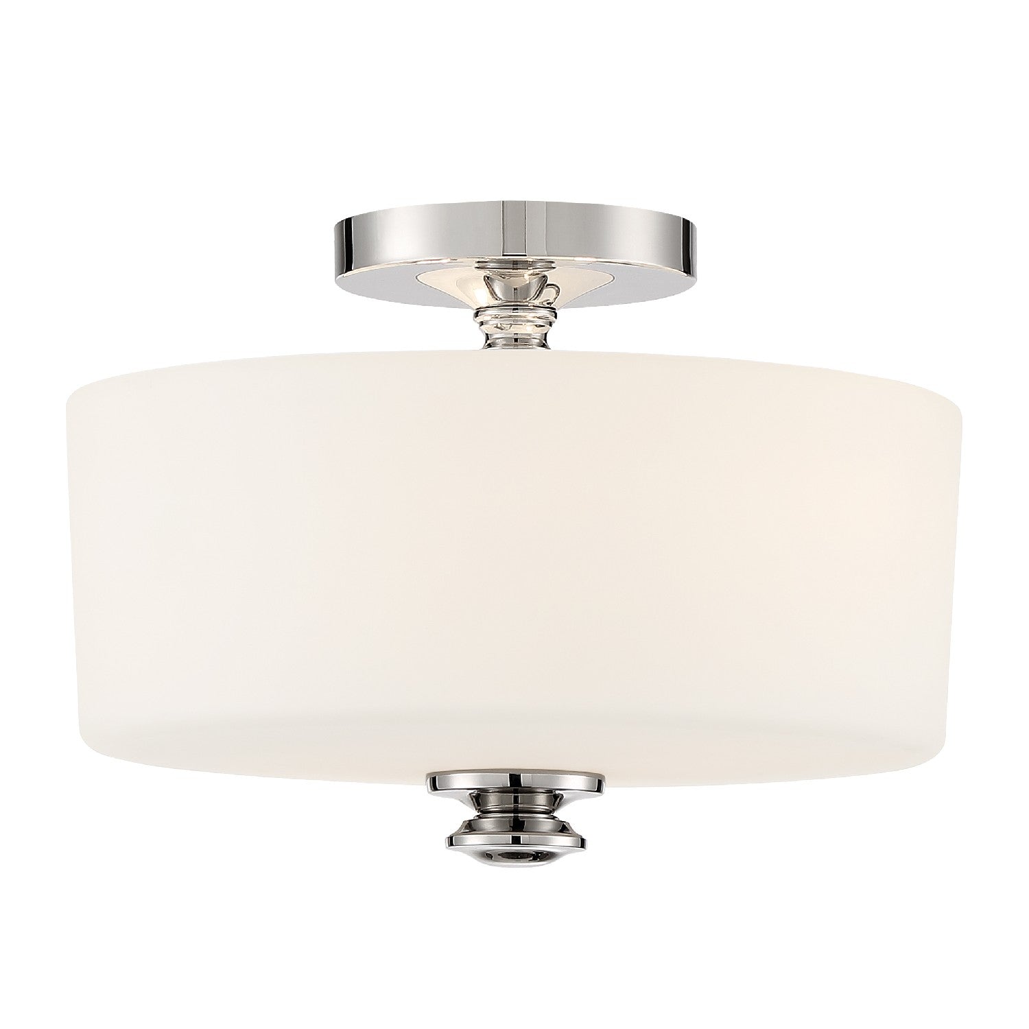 Travis Two Light Semi Flush Mount