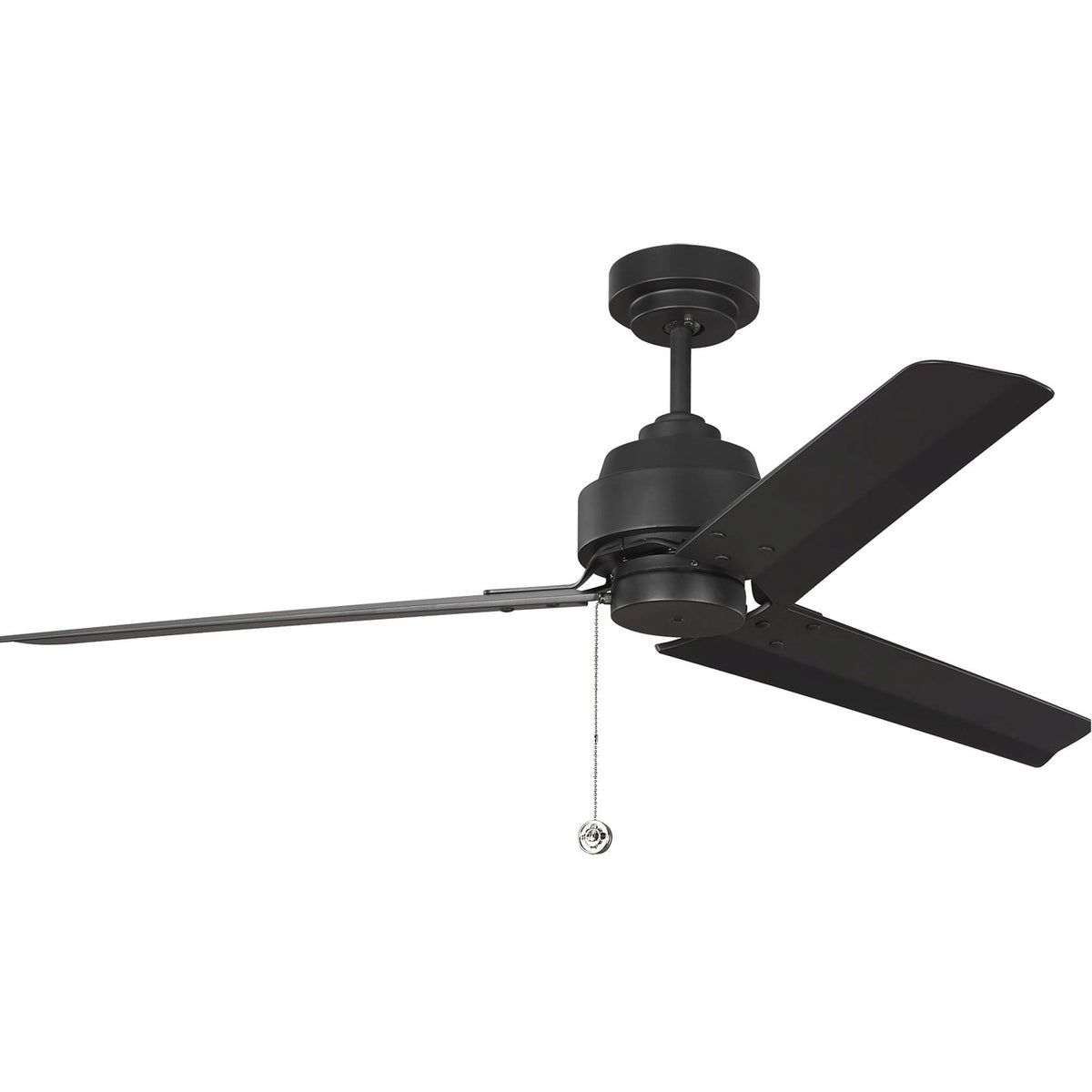 Arcade 54" Ceiling Fan in Midnight Black