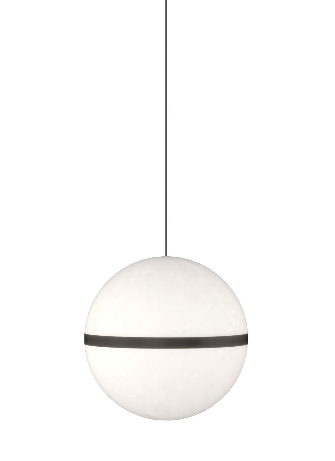 Hanea LED Pendant in Nightshade Black