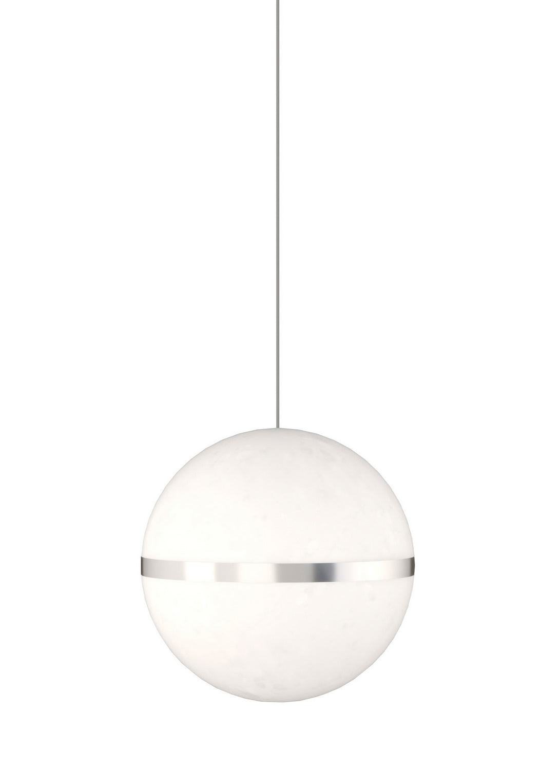 Hanea One Light Pendant in Satin Nickel