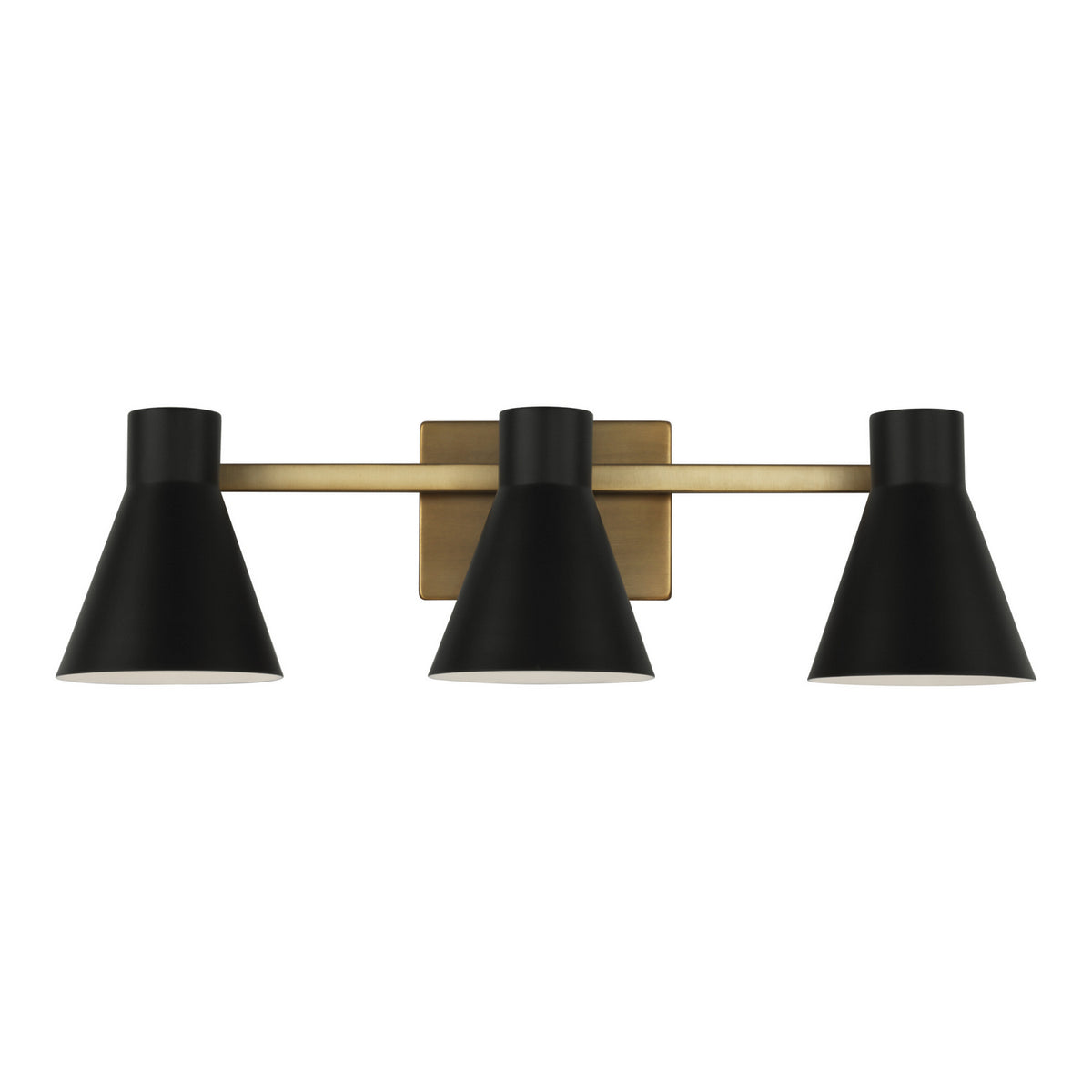 Towner Three Light Wall / Bath in Satin Brass