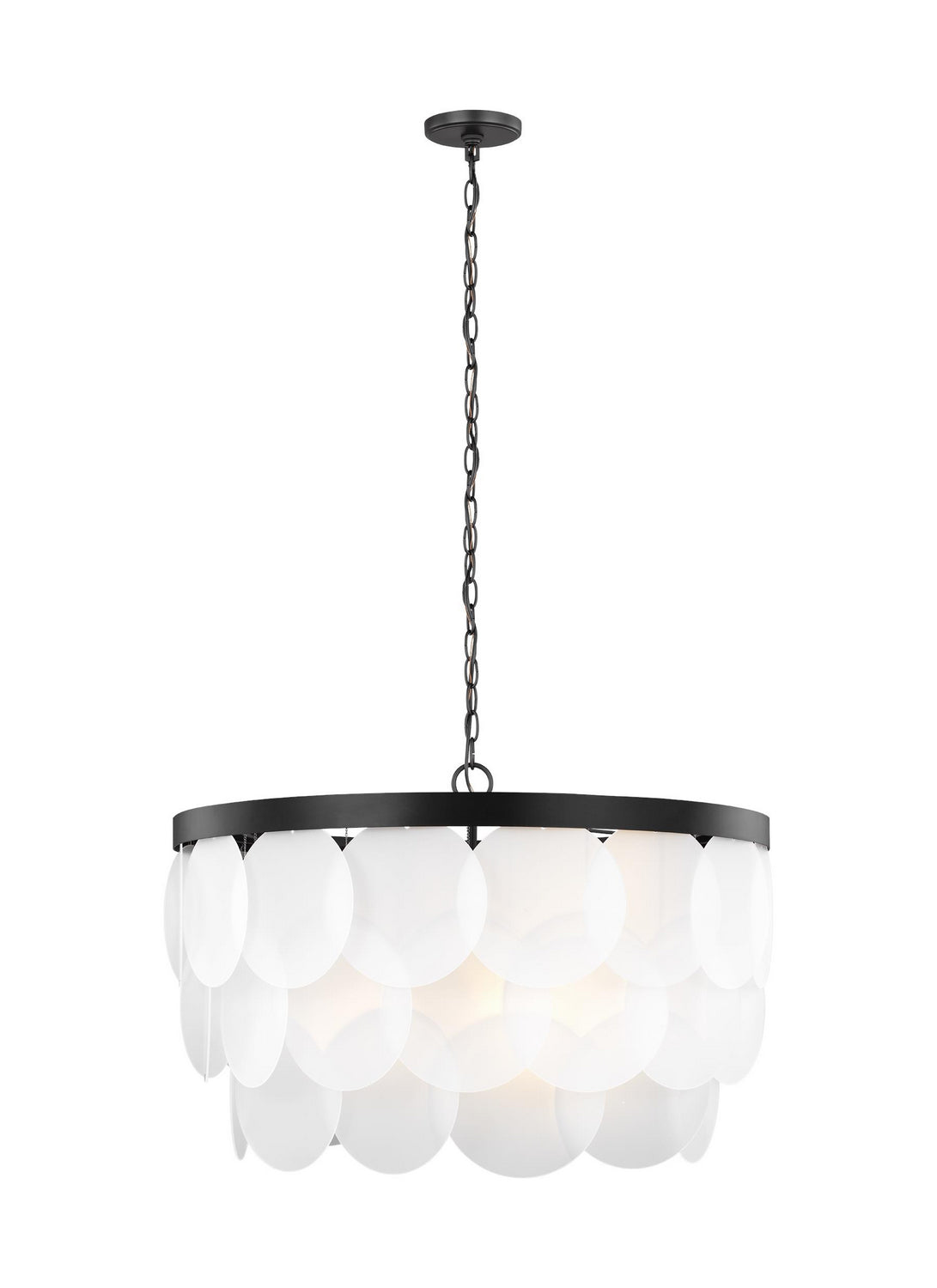 Suspension Mellita à huit lumières