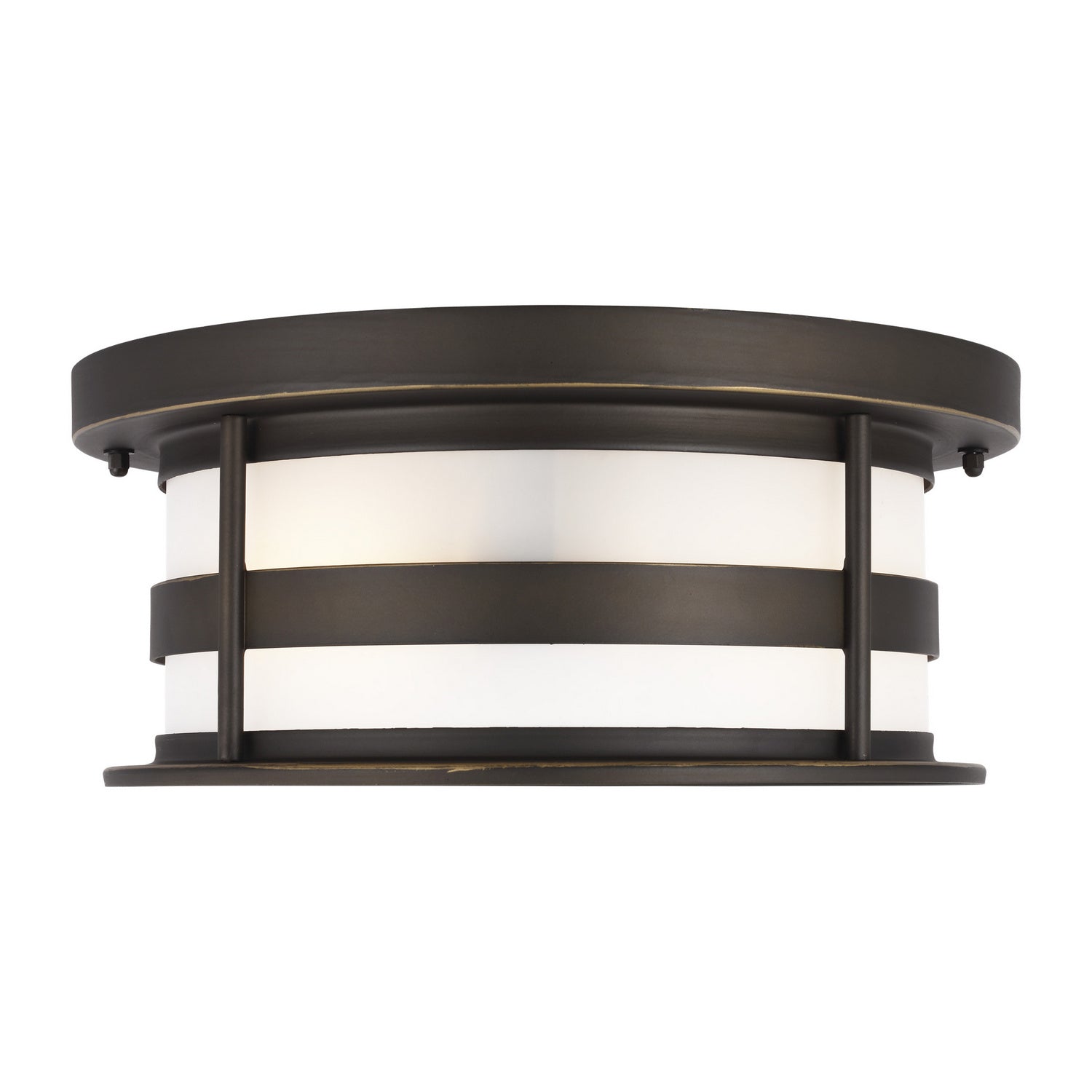 Wilburn Two Light Outdoor Flush Mount