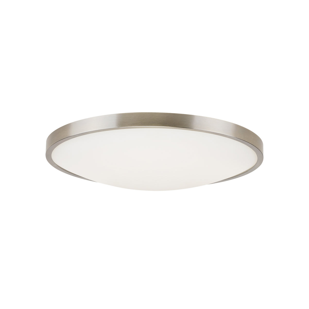 Vance LED Flush Mount in Satin Nickel