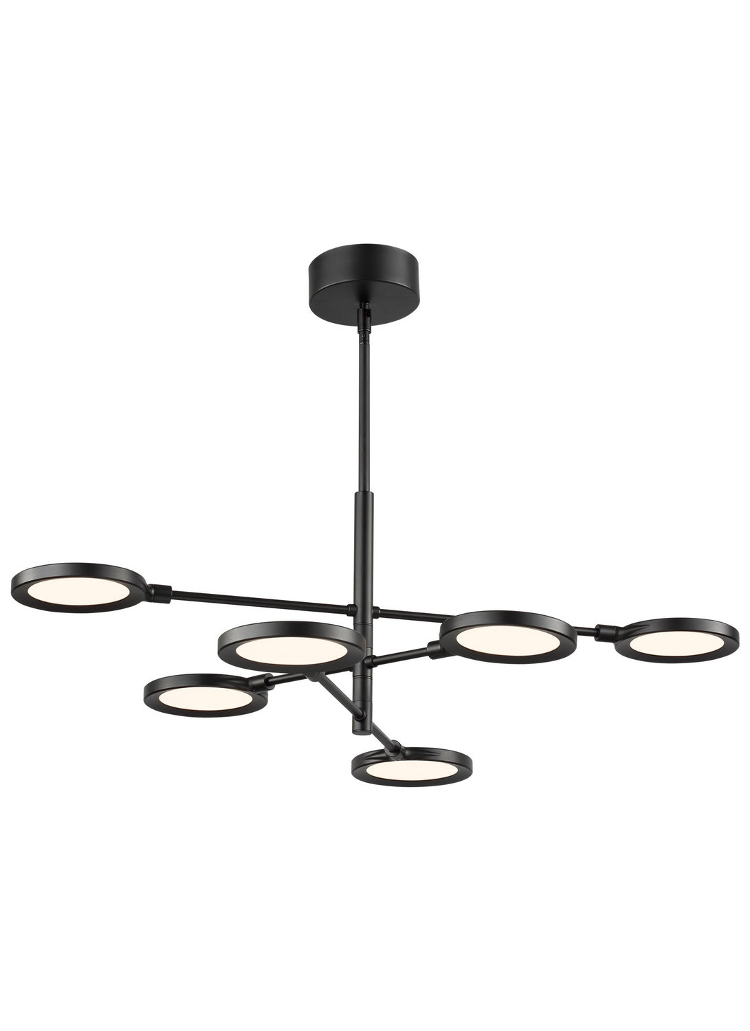 Spectica LED Chandelier in Matte Black