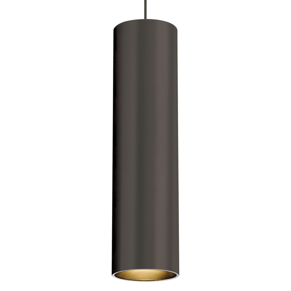 Piper LED Pendant in Aged Brass