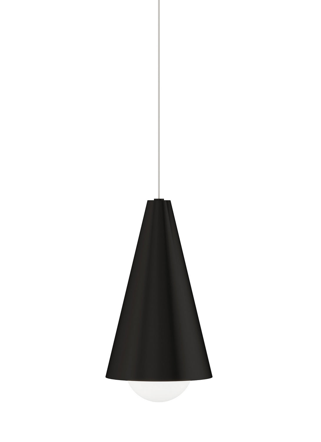 Joni LED Pendant in Nightshade Black