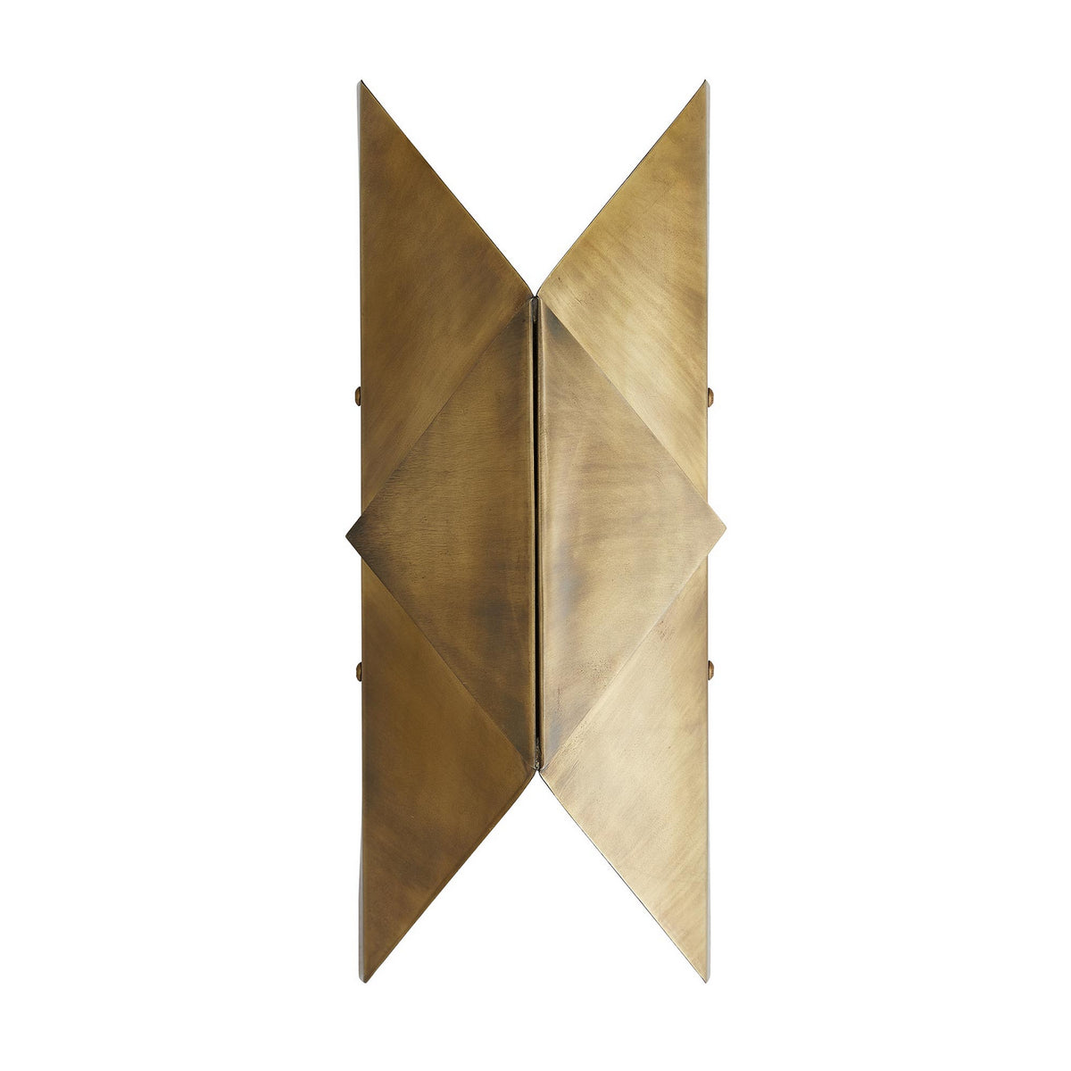 Upson Two Light Wall Sconce in Antique Brass