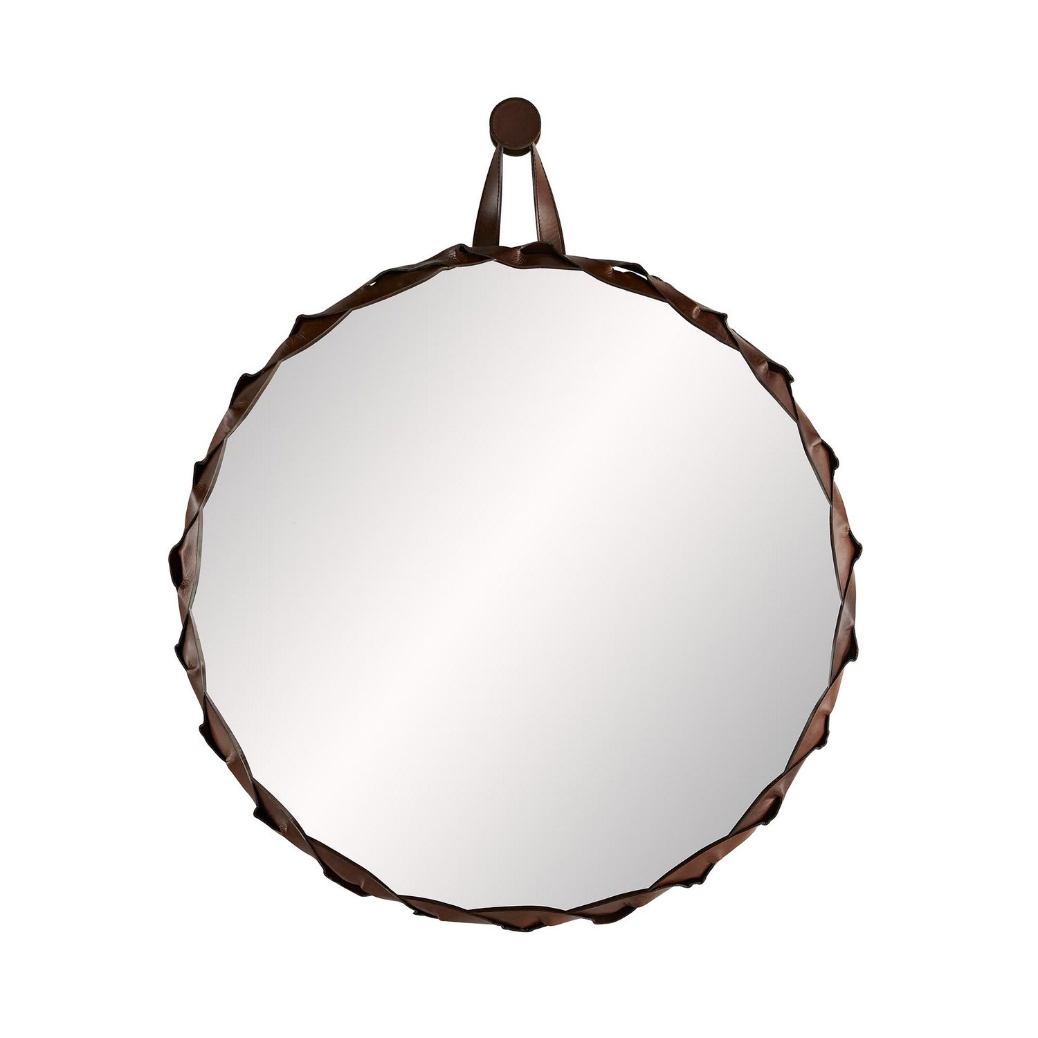 Powell Mirror in Tobacco