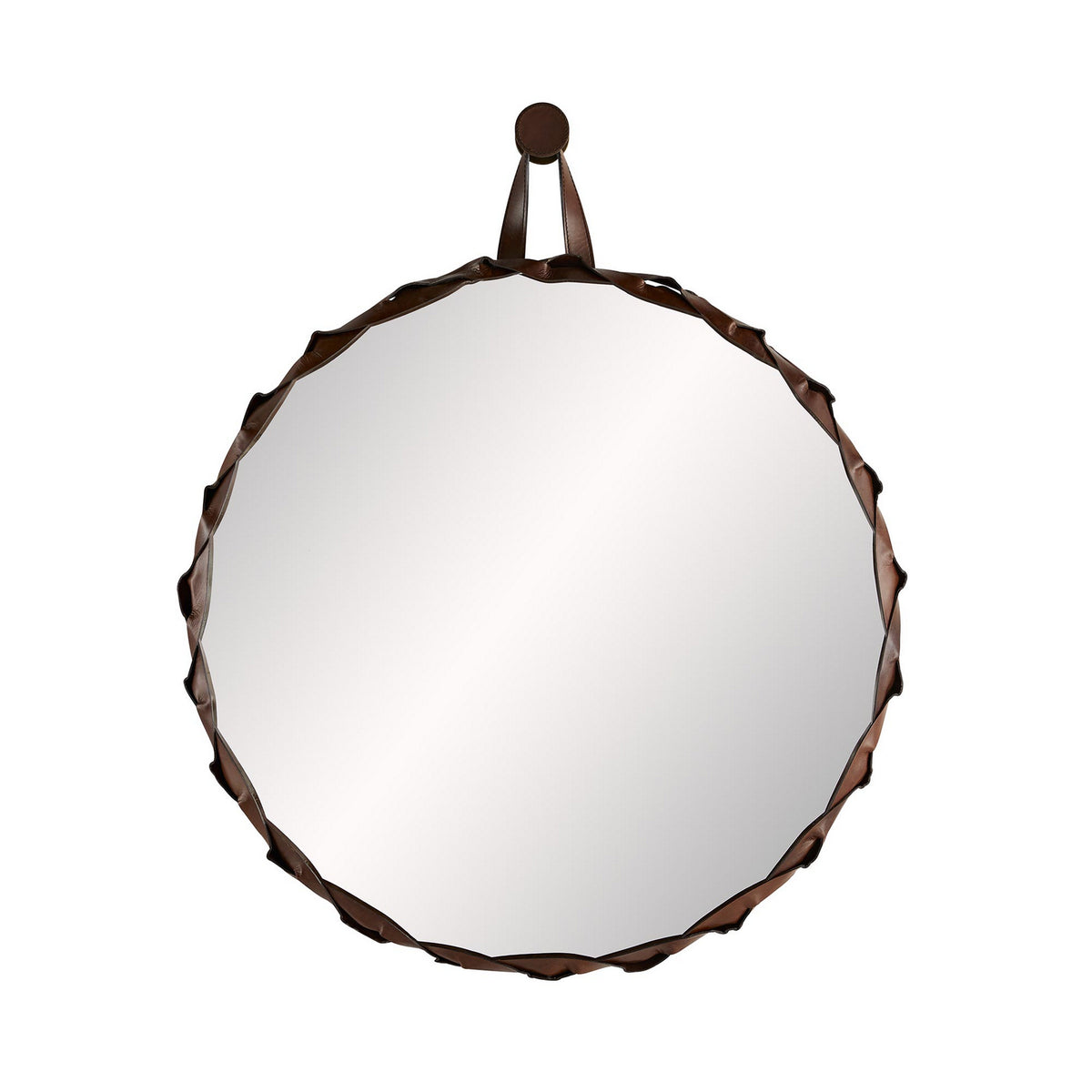 Powell Mirror in Tobacco