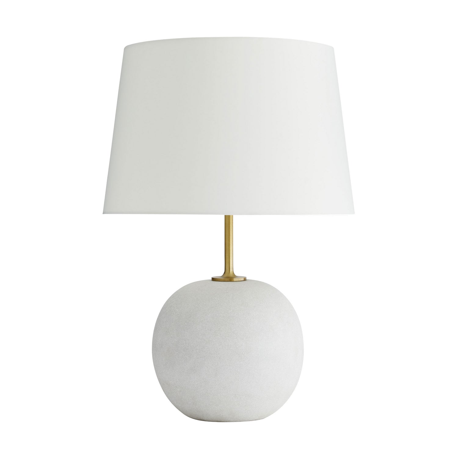 Colton One Light Table Lamp in White