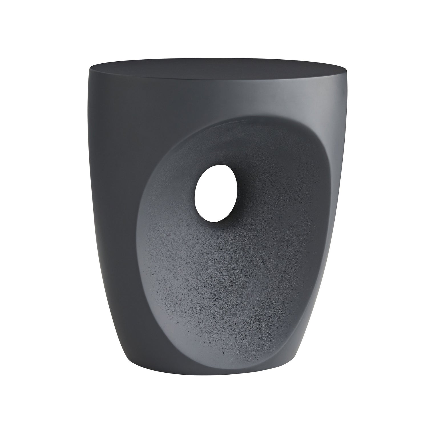 Brett Accent Table in Matte Black