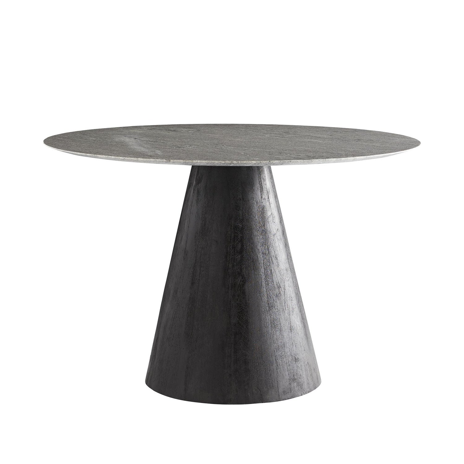 Theodore Dining Table in Sandlasted Ebony