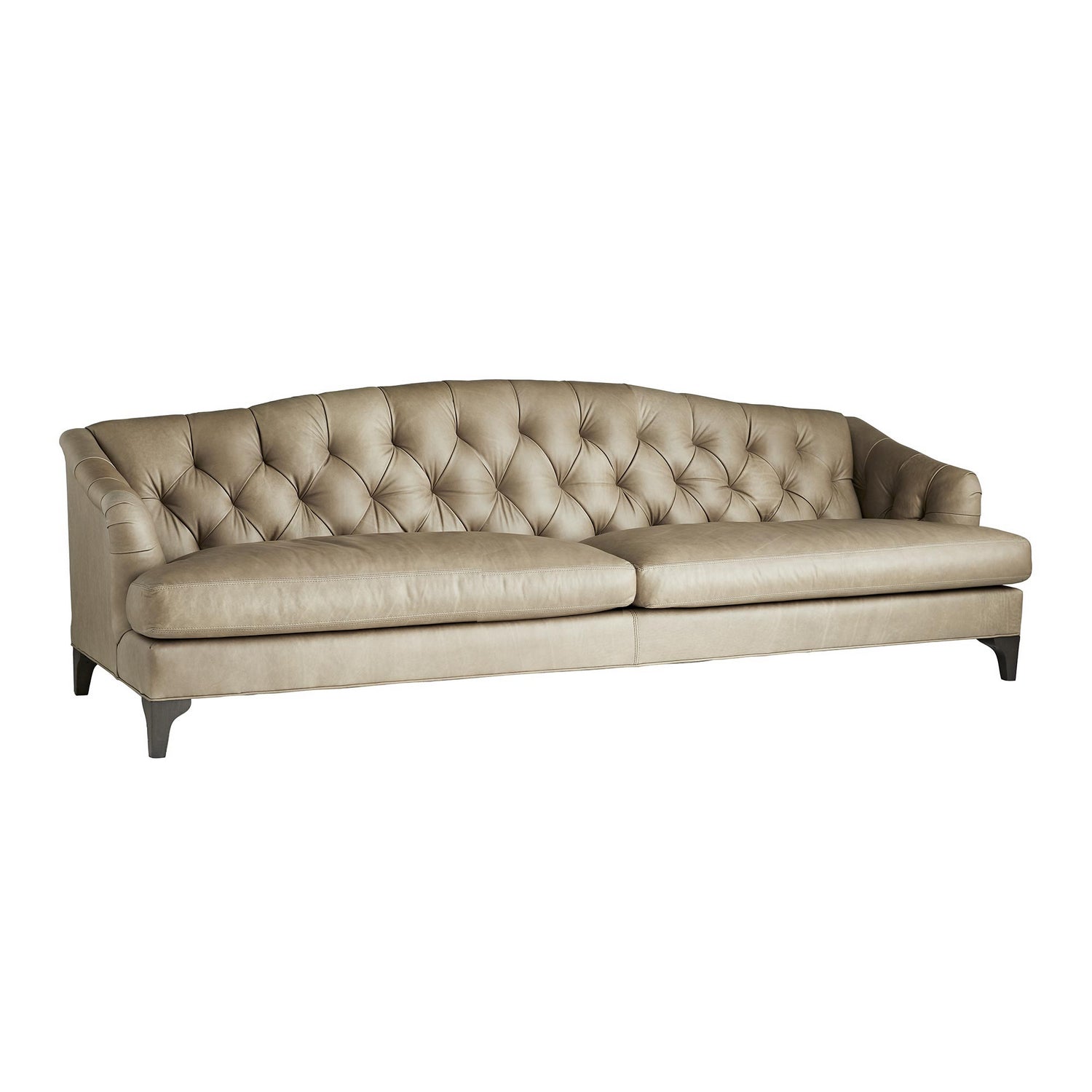 Klein Sofa in Mushroom Leather