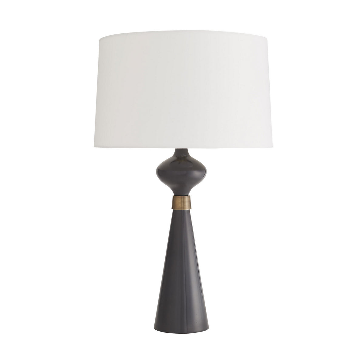 Evette One Light Table Lamp in Bronze