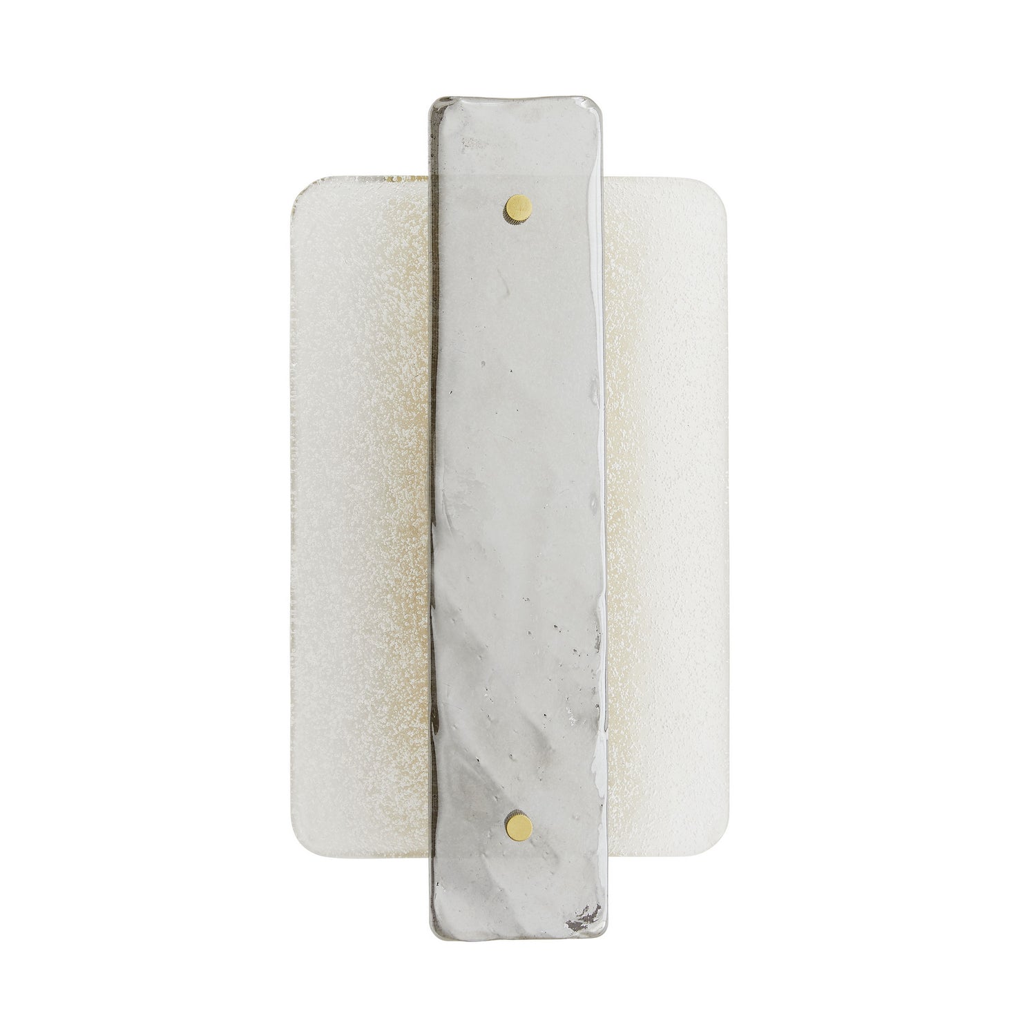 Uriah Two Light Wall Sconce in Clear Seedy