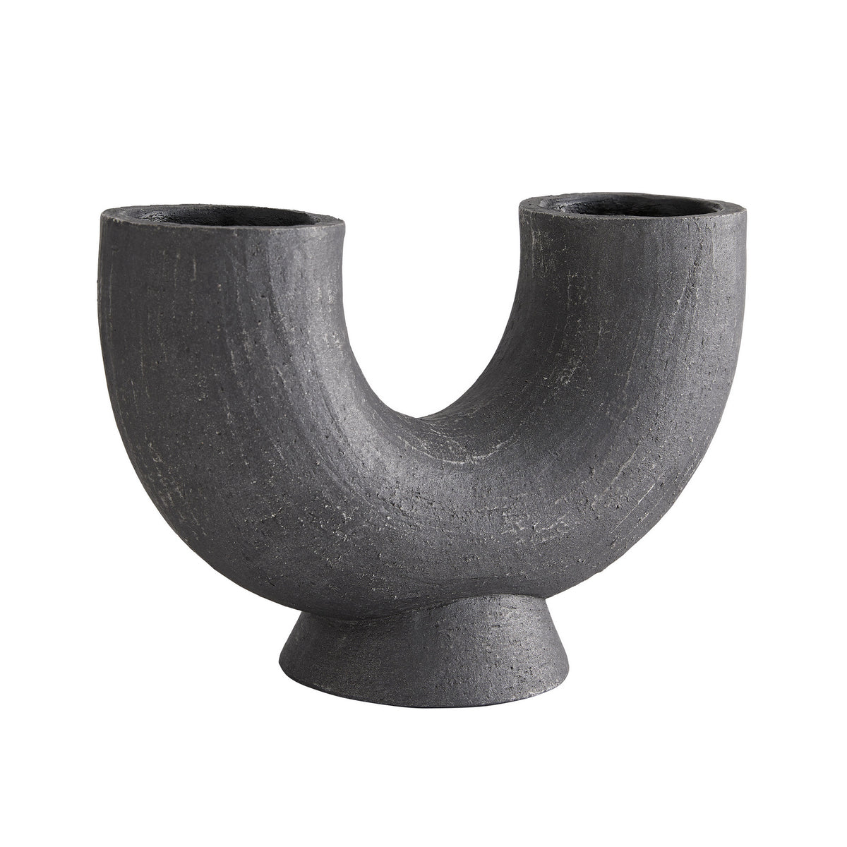 Damien Sculpture in Matte Charcoal