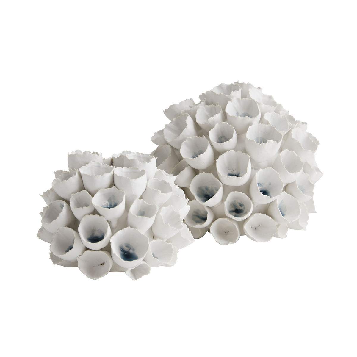 Dakota Vase, set of 2 in White