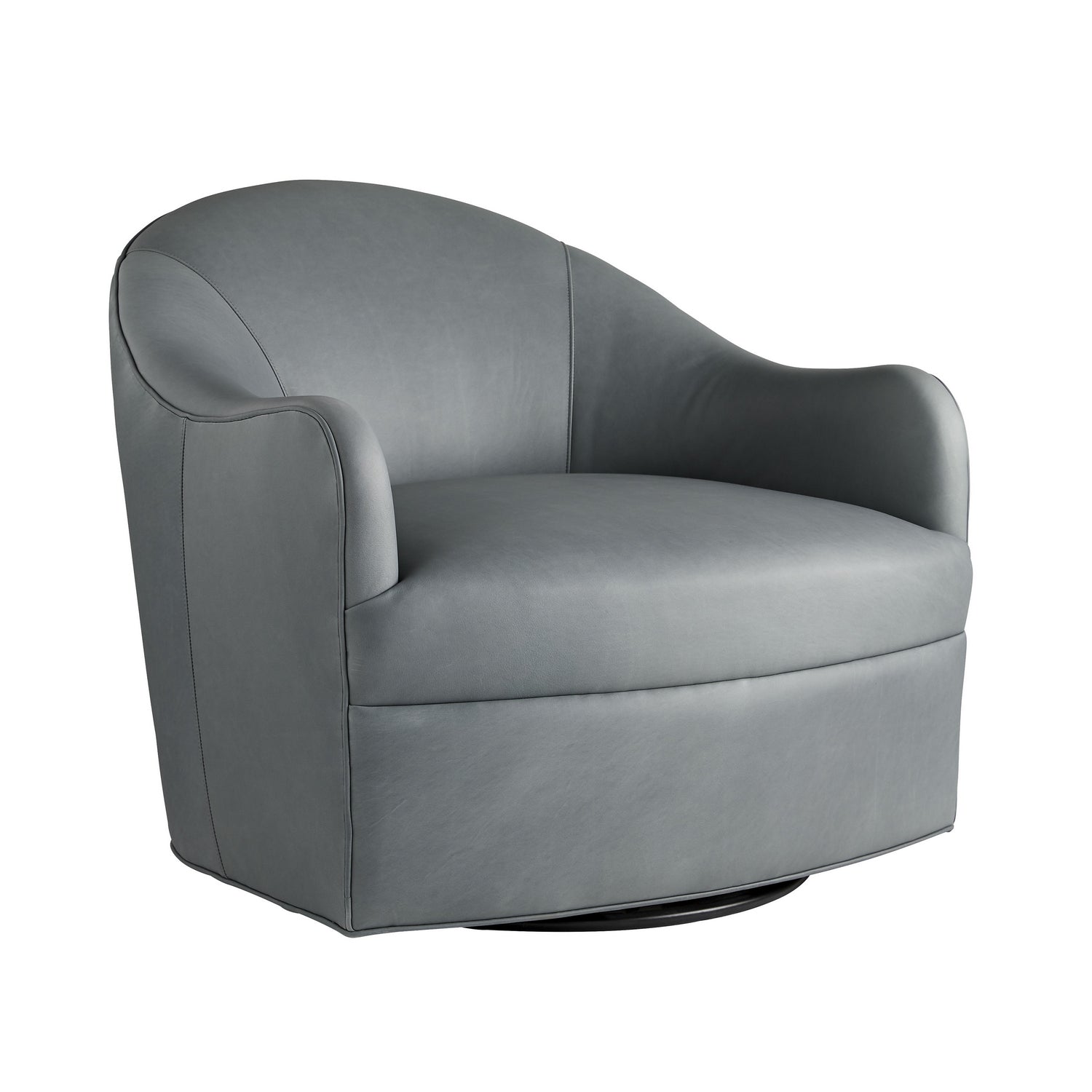 Delfino Chair with Swivel in Anchor Grey