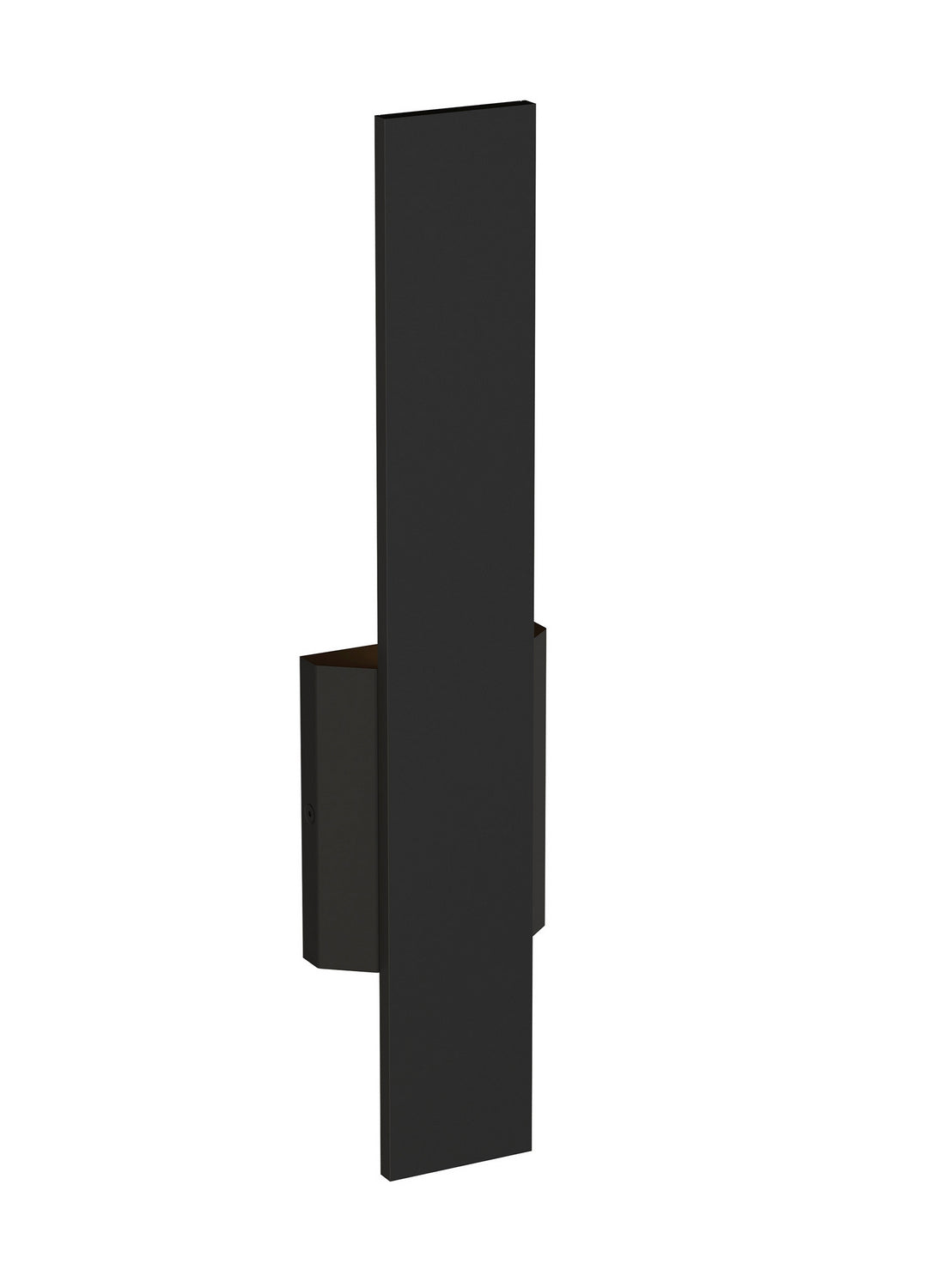 Blade LED Outdoor Wall Mount in Black
