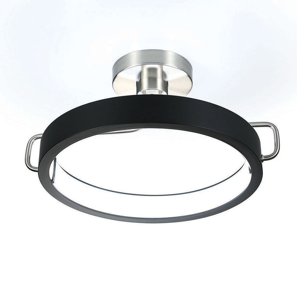 Pemberton LED Pendant in Satin Nickel