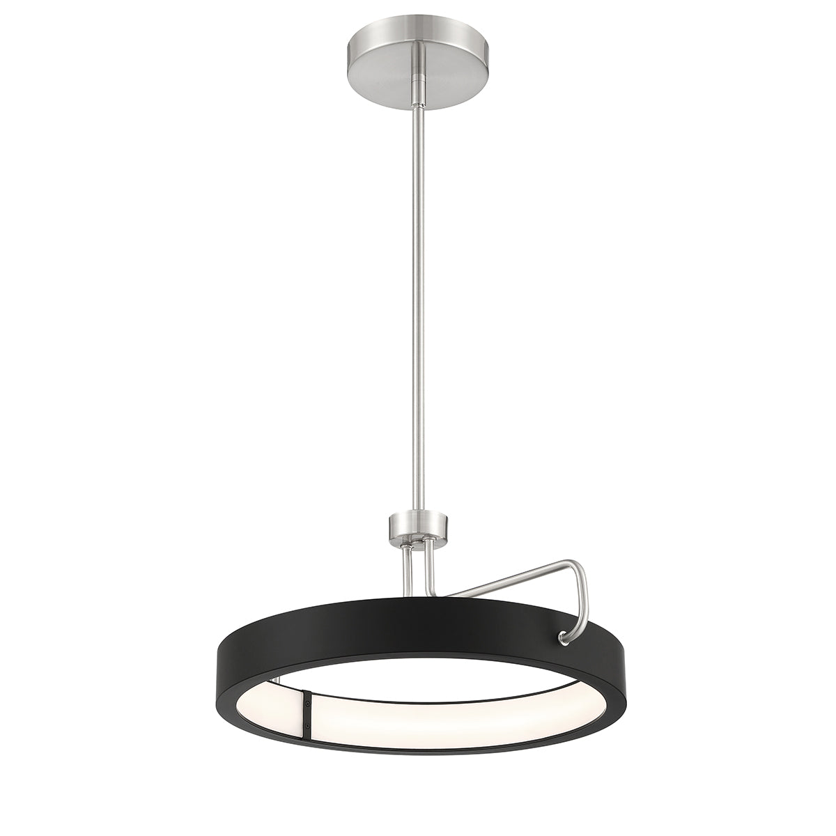 Pemberton LED Pendant in Satin Nickel
