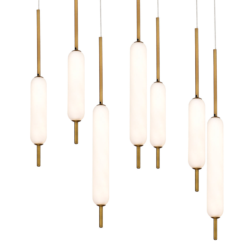 Cumberland LED Chandelier in Mix