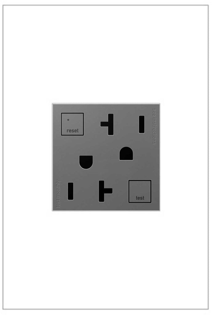 Adorne Tamper-Resistant 20A Duplex Self-Test GFCI Receptacles