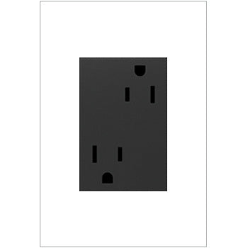 Adorne 15A Dual Tamper-Resistant Plus-Size Outlet
