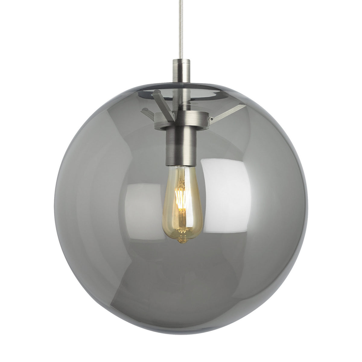 Palona LED Pendant in Satin Nickel