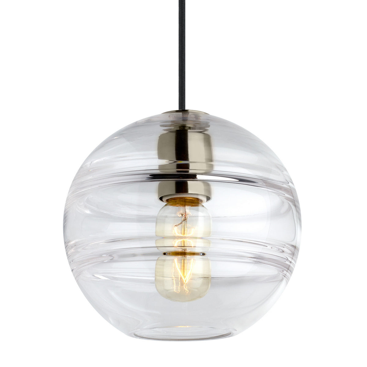 Sedona One Light Pendant in Satin Nickel