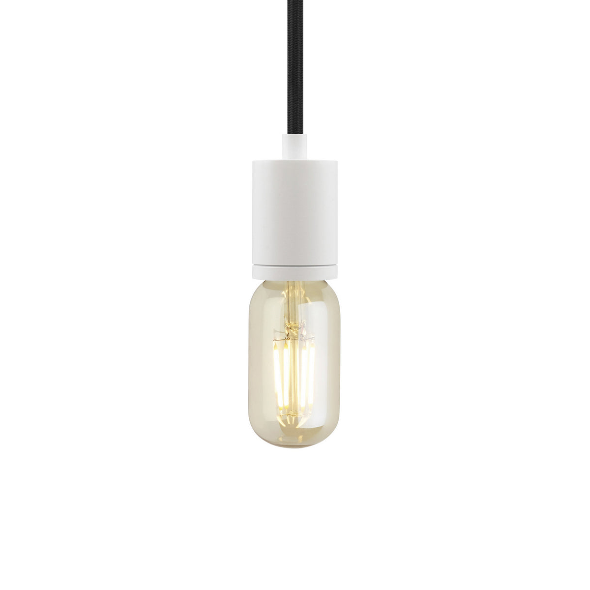 SoCo One Light Pendant in White