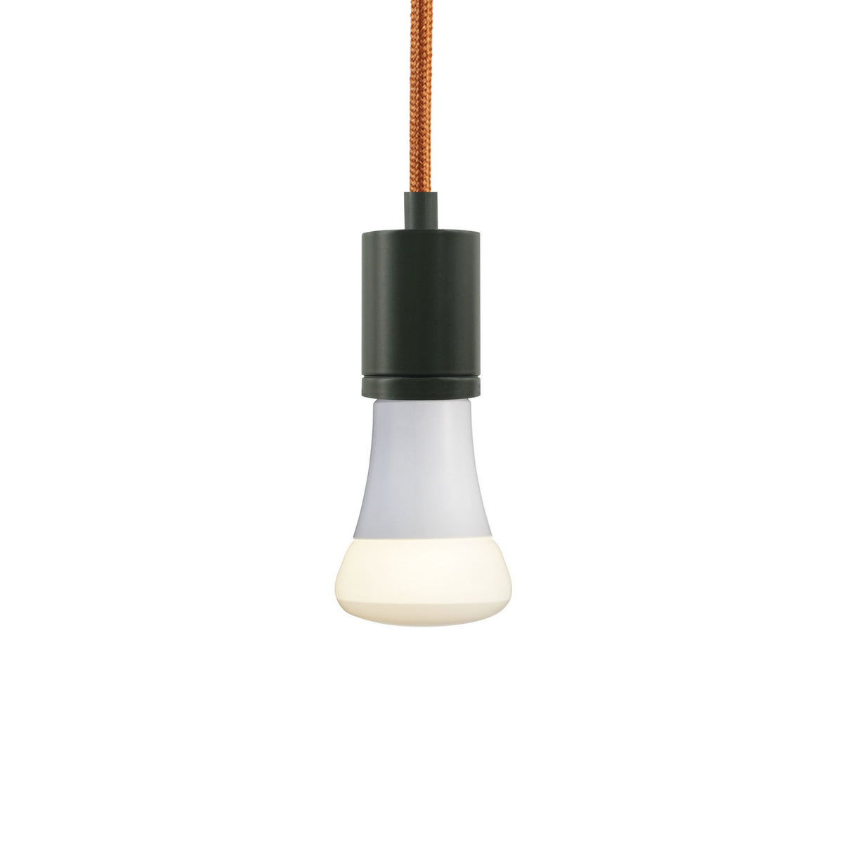 SoCo One Light Pendant in Antique Bronze
