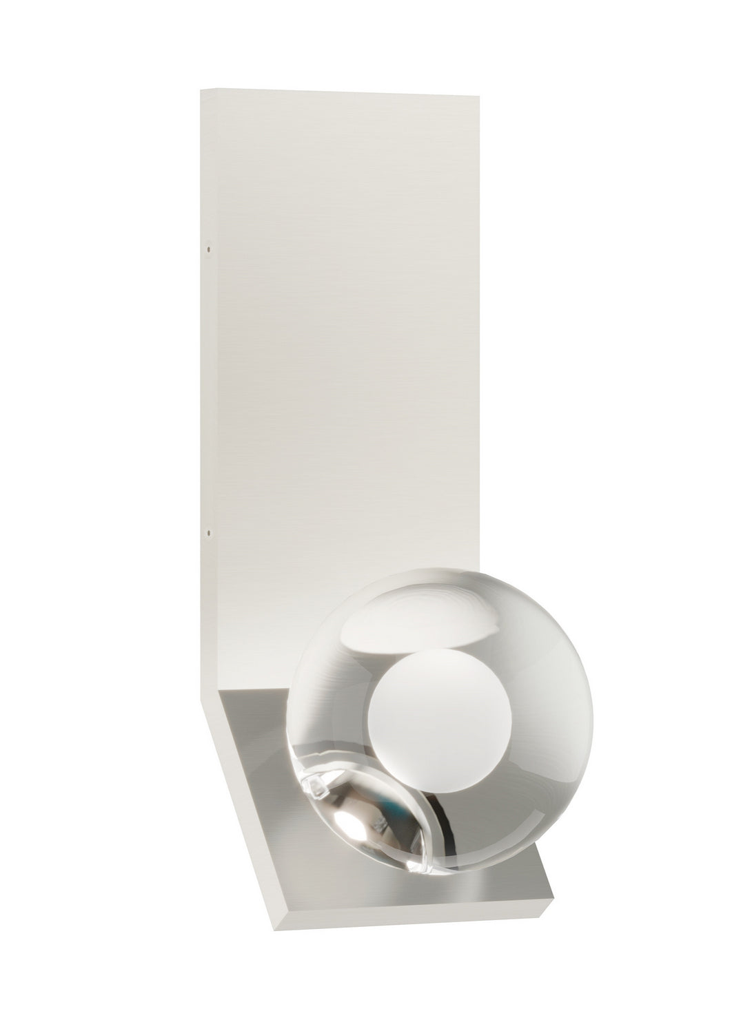 Mina LED Wall Sconce in Polished Nickel