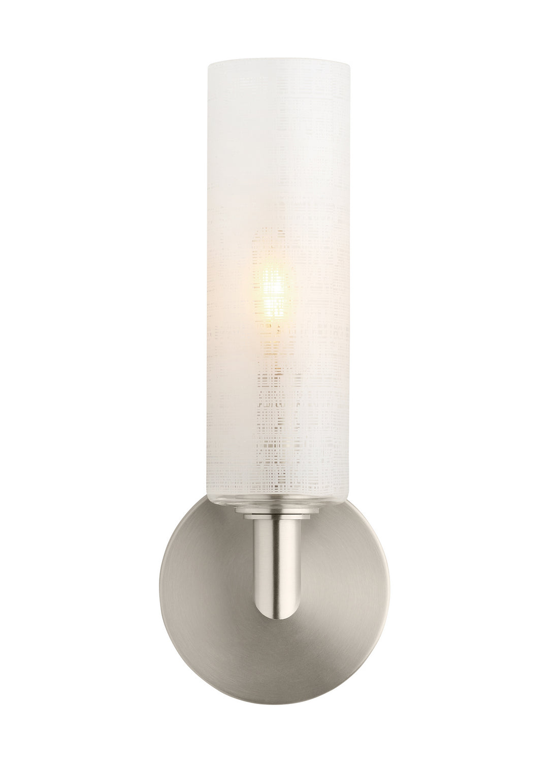 Vetra One Light Wall Mount in Satin Nickel